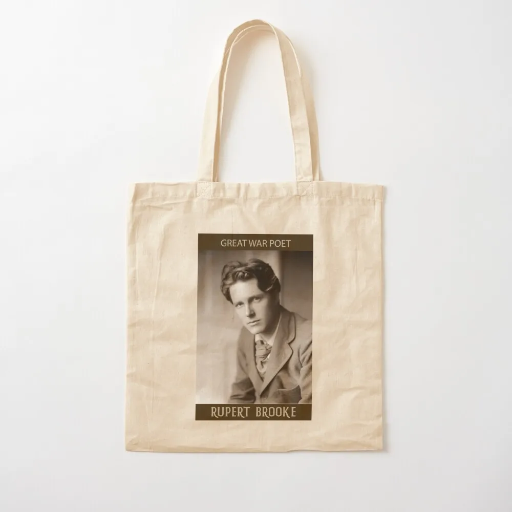 

Rupert Brooke Tote Bag Canvas shoulder bag shoping bag Canvas Tote