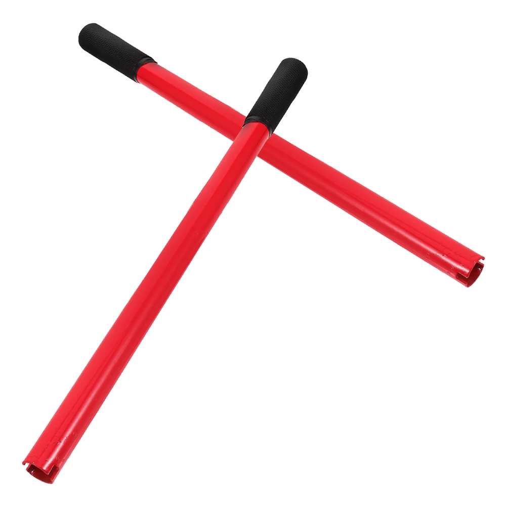 

2Pcs Hydraulic Extension Rod Heavy Duty Floor Jack Parts Steel Replacement Parts for Vehicle Maintenance Construction