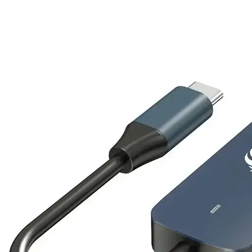 USB-концентратор 6 в 1, с разветвителем, устройство чтения карт памяти типа C, совместимая док-станция USB3.0, адаптер для ноутбука, SD TF для MacBook IPad