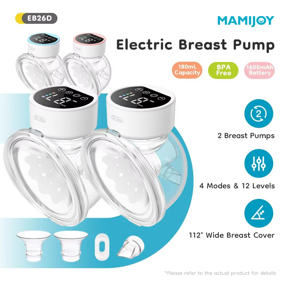 extractor-de-leche-portatil-2-piezas-4-modos-12-niveles-112-°-extractor-de-leche-electrico-portatil-eb26-con-protector-de-silicona-1600mah-bajo-ruido-40db