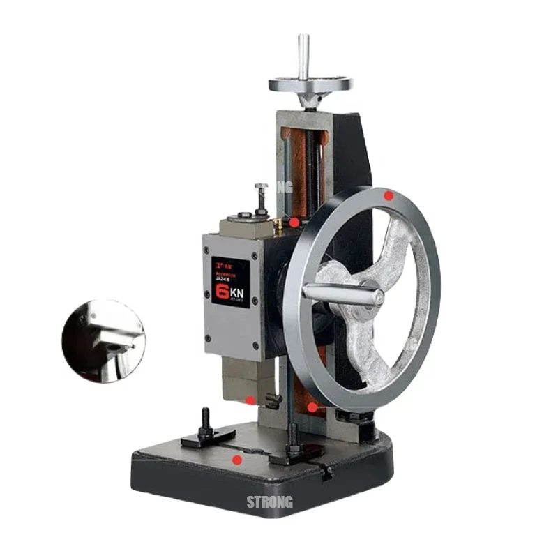 Press High Precision Disc Press 0.6KN 1.0KN 1.5KN Portable Electric Small Using For Cutting Bending Stamping Pucning Riveting