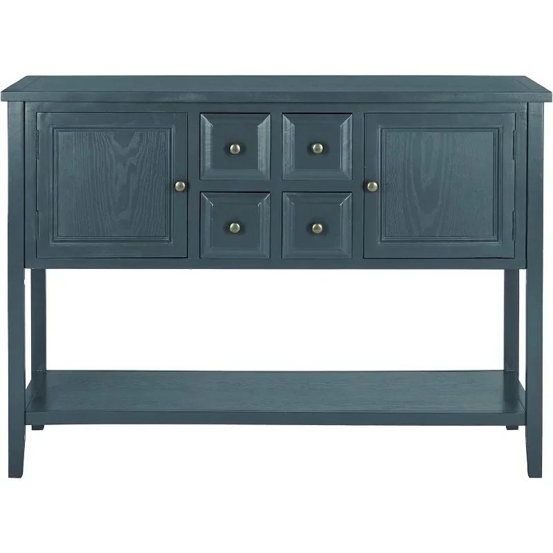 Homes Collection Charlotte Medium Oak Sideboard， sideboard cabinet ，Easy to assemble