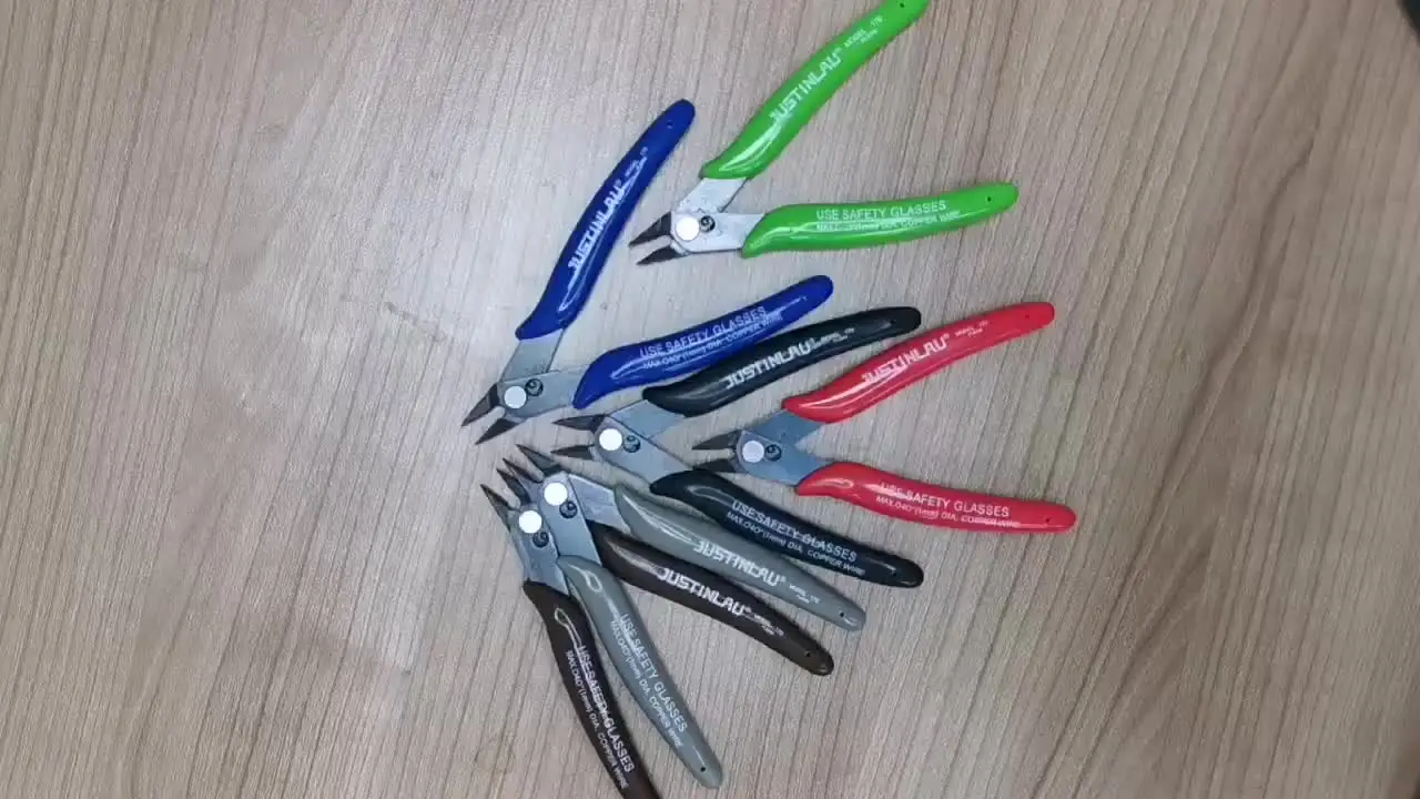 1Pc Universal Pliers Multi Functional Tool Electrical Wire Cable Cutters Cutting Side Snips Flush Carbon Steel Nipper Hand Tools