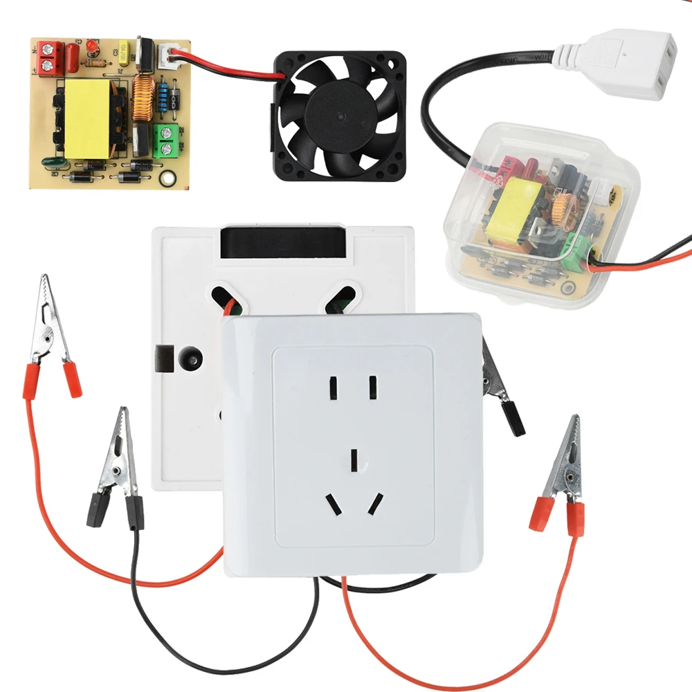 Повышающий-инверторный-модуль-от-12-до-168-В-до-220-В-повышающий-модуль-50-100-Вт-уличный-универсальный-инвертор-солнечной-панели-с-интерфейсом-вентилятора