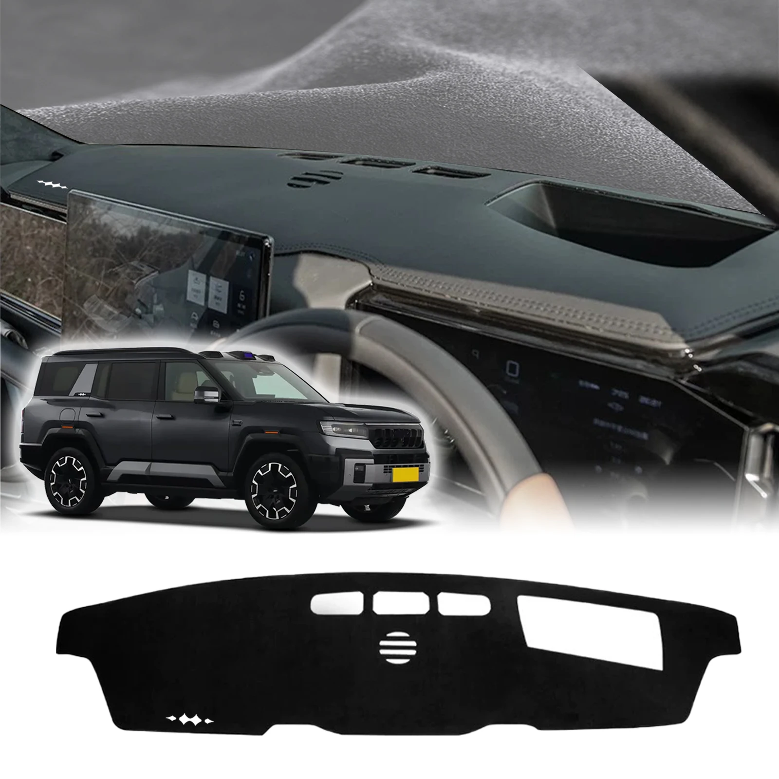 

fit for BYD Equation Leopard 8 2025 2026 DENZA B5 Car Dashmat DashMat Sunshade Dashboard Cover Pad Protective Carpet Accessories