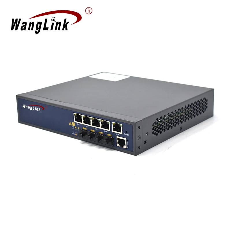 Mini EPON 4 Port PON Layer 2 4 Ports EPON OLT WEB/CLI/EMS Management Compatible with Huawei ZTE ONU ONT