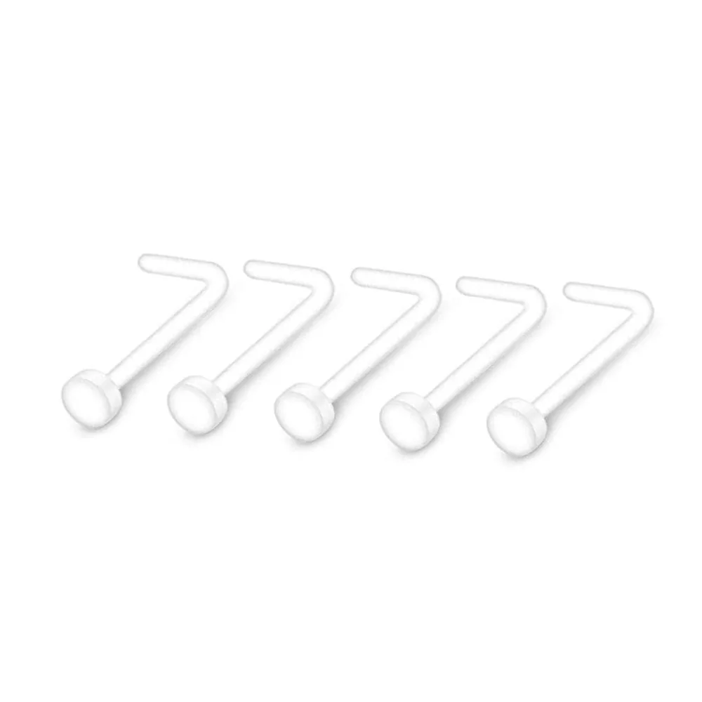 Clear Nose Ring Bioflex Stud Retainer