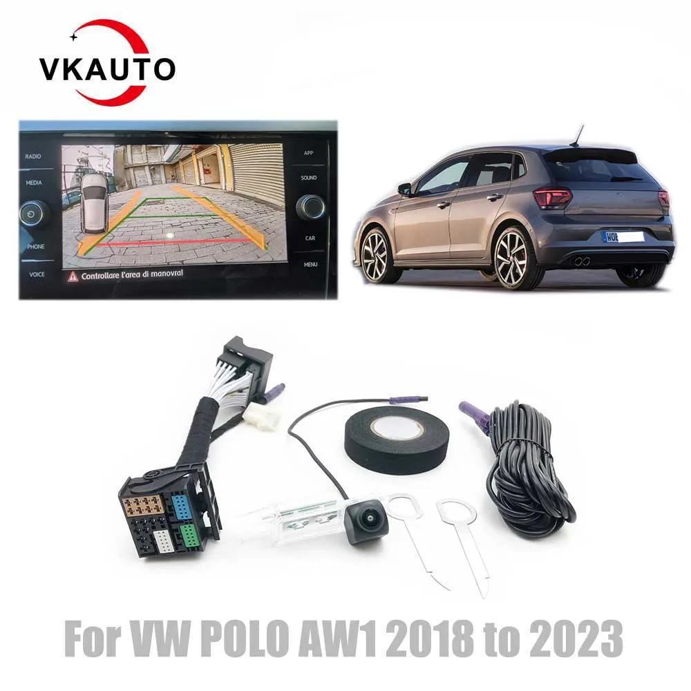 vkauto-backup-camera-for-vw-polo-aw1-hatch-automatic-2018-to-2024-mib2-mib3-unit-add-canbus-dynamic-trajectory-camera