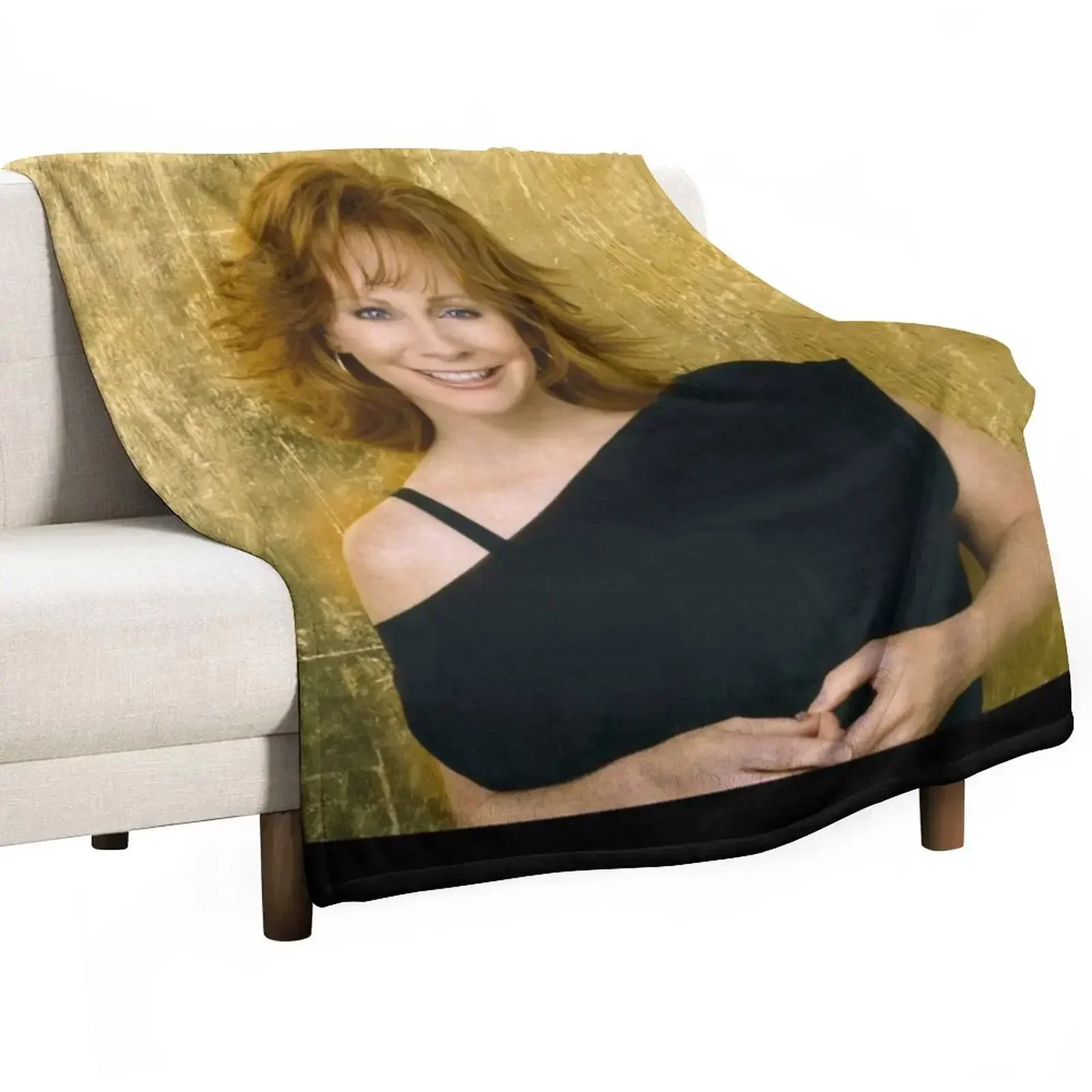 

Reba McEntire Throw Blanket Fashion Sofas christmas decoration for winter Blankets