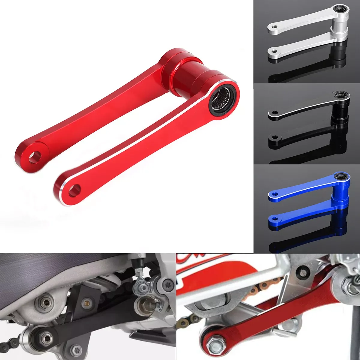 For HONDA CRF250R 2010-2021 CRF450R 2009-2016  CNC Rear Suspension Lowering Link