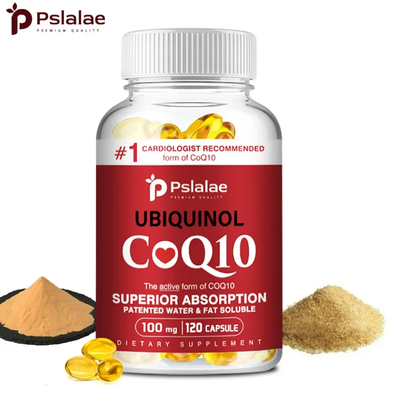 CoQ10 100mg - Integratore naturale solubile ai grassi che supporta la circolazione sanguigna