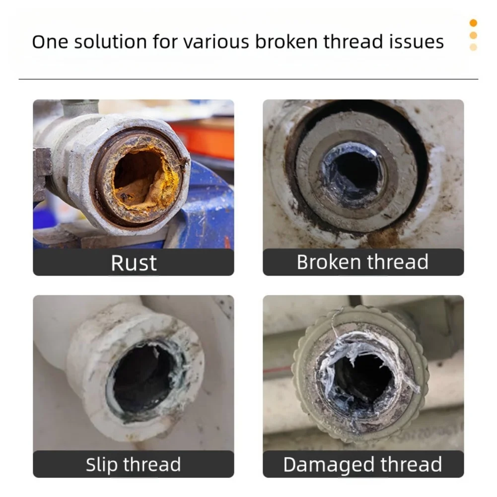 1 Set  Angle Valve Wire Extractor Faucet Angle Valve Broken Wire Extractor Tool Metal Portable Tap Water Pipe Repair Kit