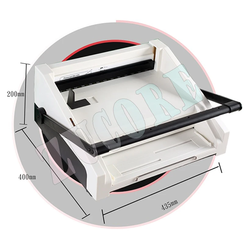 DC-2012 12 الأسنان ثقب دائري اللكم ماكينة تجليد العطاء وثيقة كتاب دفتر الأستاذ ملف فاتورة ماكينة ثقب ماكينة تجليد