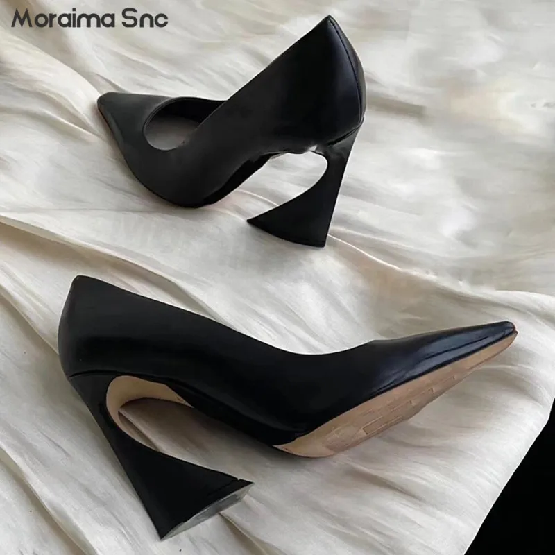 

Black Retro Patent Leather High Heels Square Toe Thick High Heels Mary Jane Shoes Summer Fashion Sexy Women's Shoes Sandals