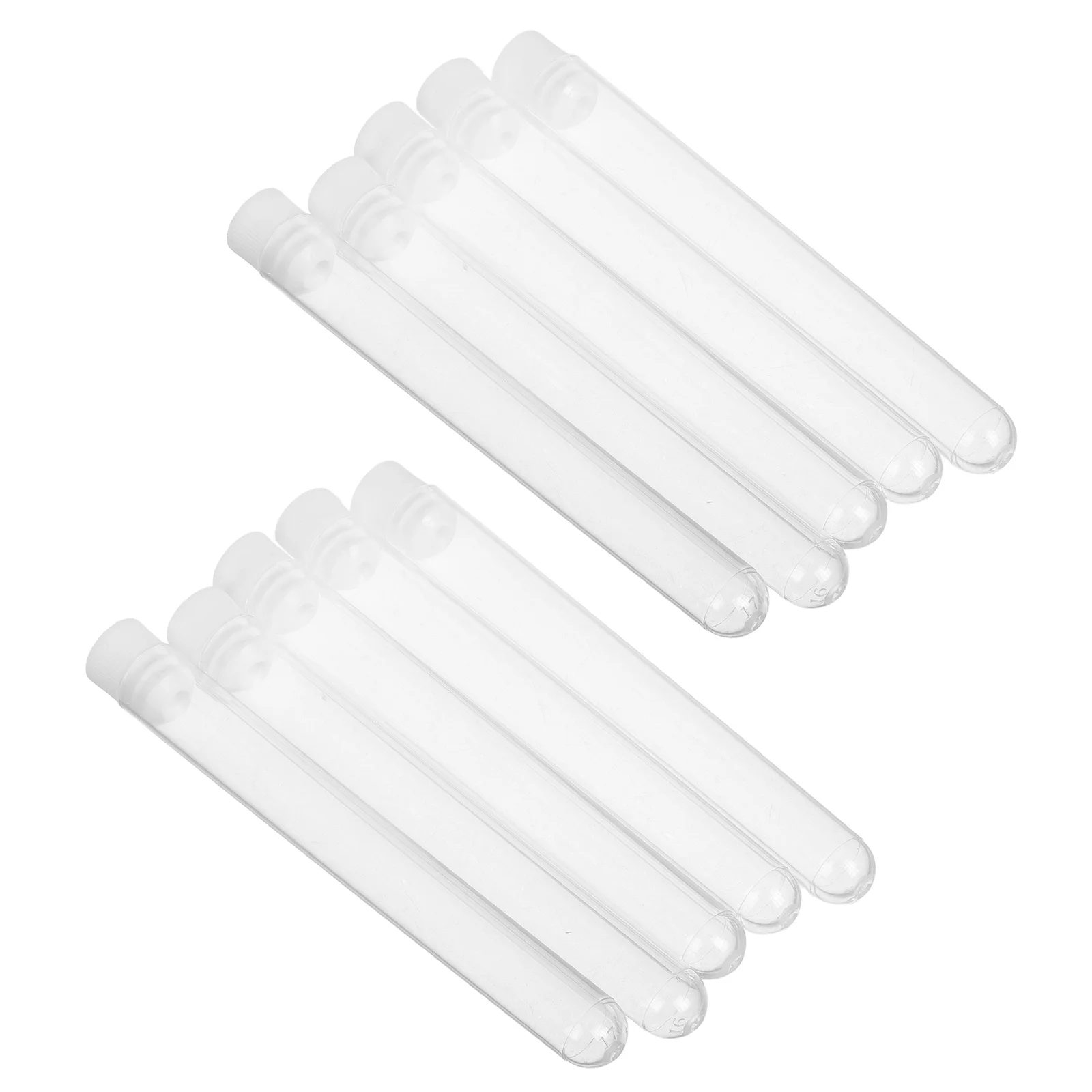 Estojo portátil para escova de cílios, 15 peças, organizador de maquiagem transparente, tubos vazios para varinhas e escovas de rímel, armazenamento de viagem