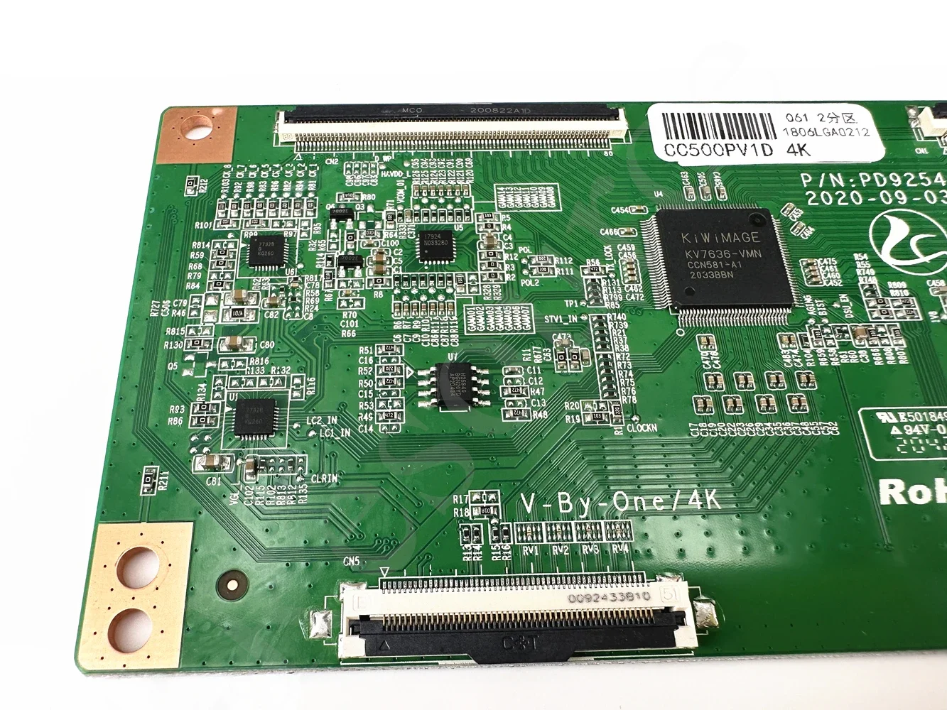 PD9254A2A-V1.1 Logic Board CC500PV7D CC500PV5D CC500PV1D screen 4K soft port