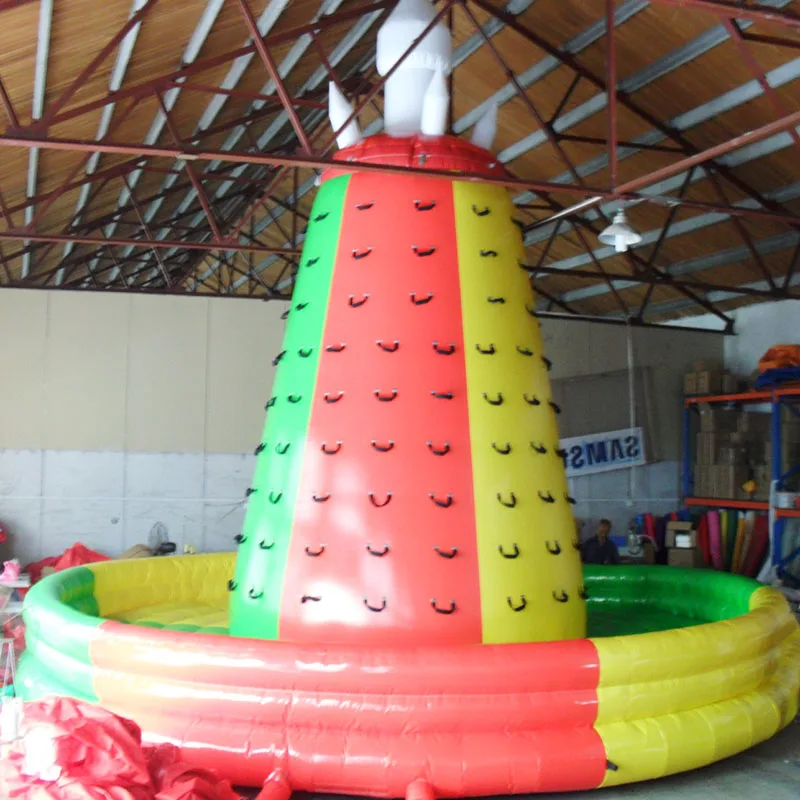 Hot Sell New Design Inflatable Climbing Mountain for Chridren Children's Training Climbing Wall is Inexpensive and Customizable