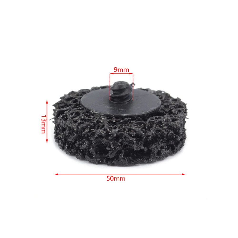 5/10/15pcs 2inch Quick Change Easy Strip Discs Sanding Discs Durable Black Abrasive Wheels Efficient Paint Removal Tool