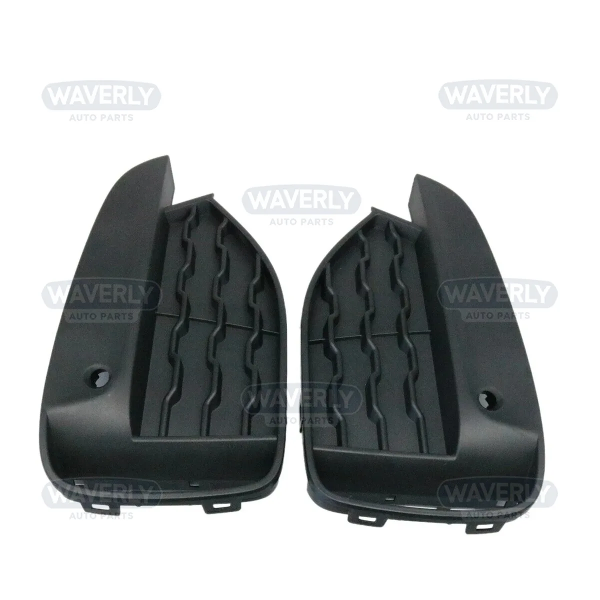 ل 2015-2019 BMW F16 X6 35i 35iX 50iX المصد الأمامي الضباب ضوء الشواية غطاء مصبغة 51118069333 51118069334 #5