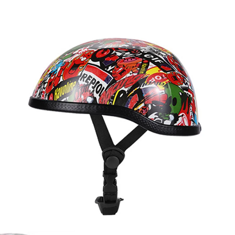 Motorcycle Helmet Men Women Unisex Retro MTB Bike Helmet Ultralight Cycling Half Face Safety Helmet Capacete de Moto Accesorios