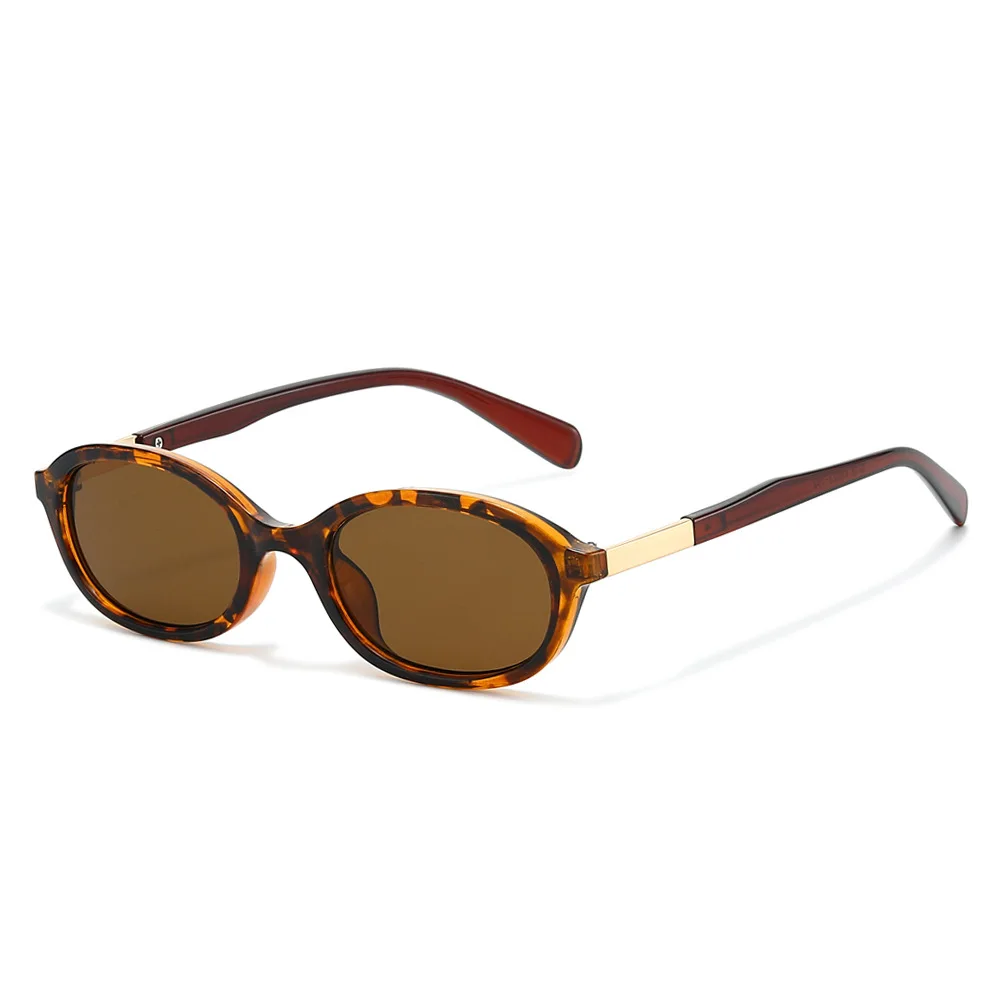 

5718 Small Cat-eye Sunglasses for Men Women, Vintage Retro Oval Sun Glasses, Fashion Stylish Personalized Compact Shades 603418