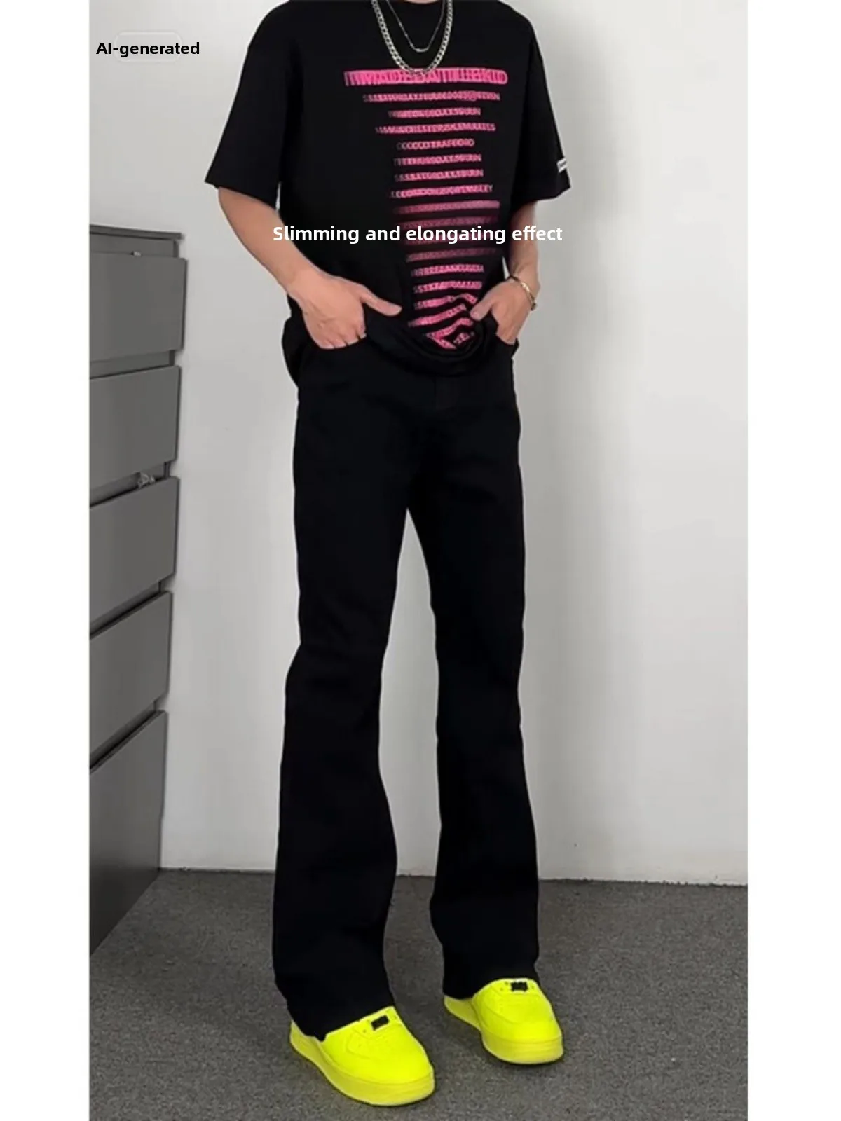 

Мужские летние джинсы Cleanfit Bla Elastic: микро-клеш, прямой крой, средняя/низкая посадка, в стиле High Street Vibe