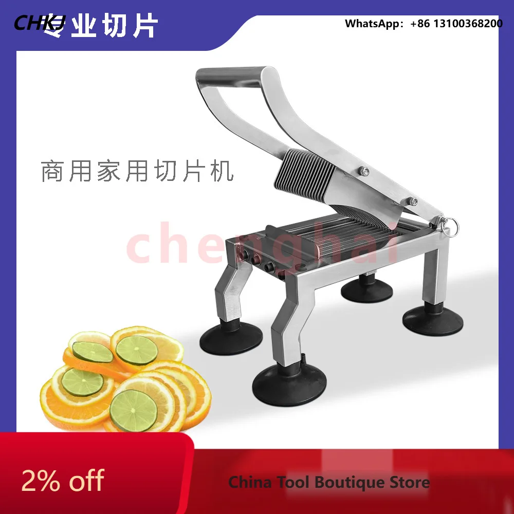 Manual Stainless‑Steel Fruit and Vegetable Slicer, Multi‑Function Hand‑Operated Vegetable Cutter