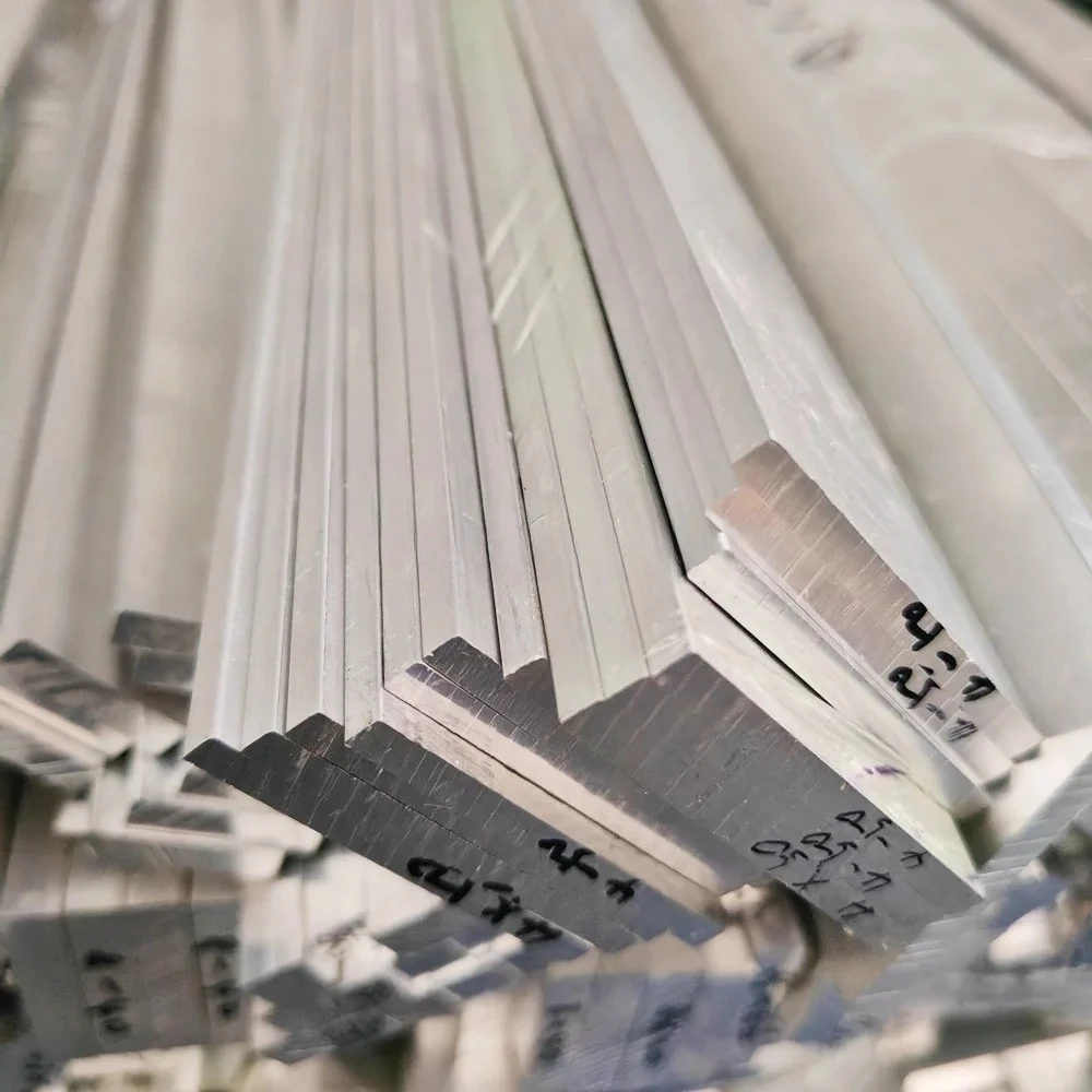 6061 Aluminium Flat Bar Plate Square Rod Aluminium Sheet Metal Strip Solid CNC Alloy Material Thickness 3mm~90mm Customized
