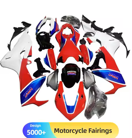 For Honda CBR1000RR 2017-2019 Glossy ABS Plastic Street Fairing Upgrade - Finish for Bike Aesthetics