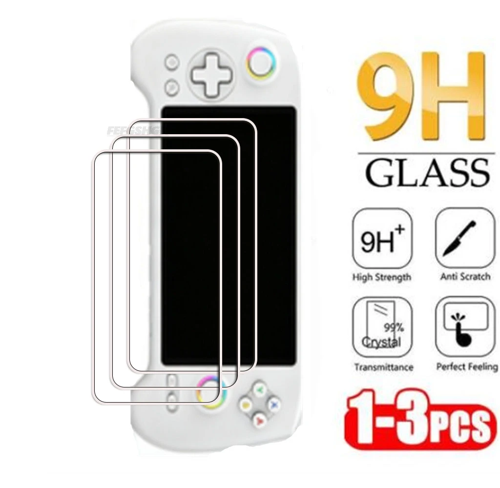 Tempered Glass For ANBERNIC RG557 5.48Inch Handheld Game Console Protective Film On  ANBERNICRG557 RG 557 Screen Protector Cover