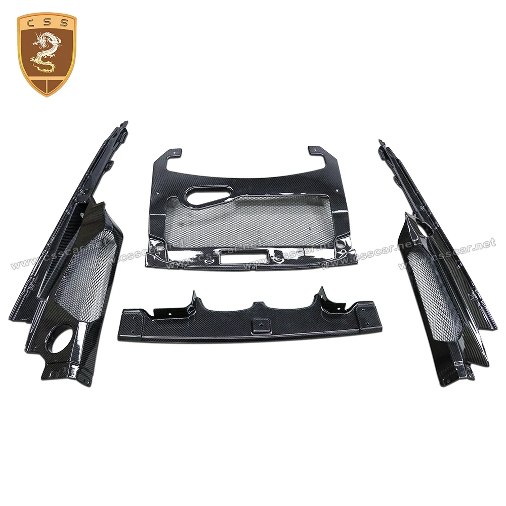 For Lamborghini Gallardo LP550 lp560 lp570 OEM Replacement Car Engine Interior Kits Dry Carbon Inner Engine Bay Side Cover Panel