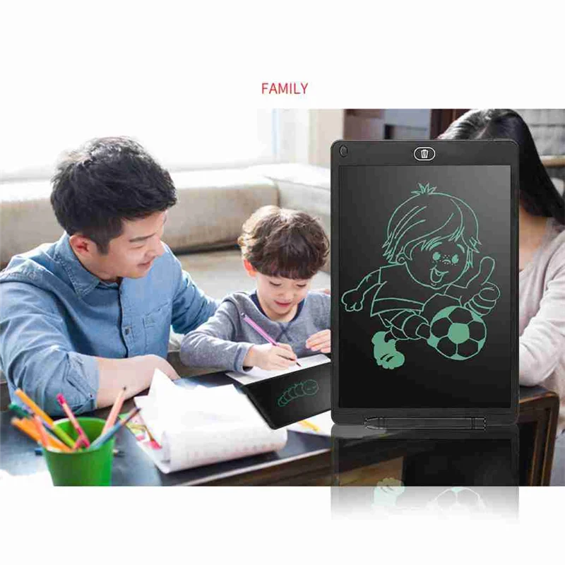 LCD Writing Pad 10 Inch Electronic Graphics Drawing Pads, Drawing Board , Digital Handwriting Doodle Pad Boy Blue