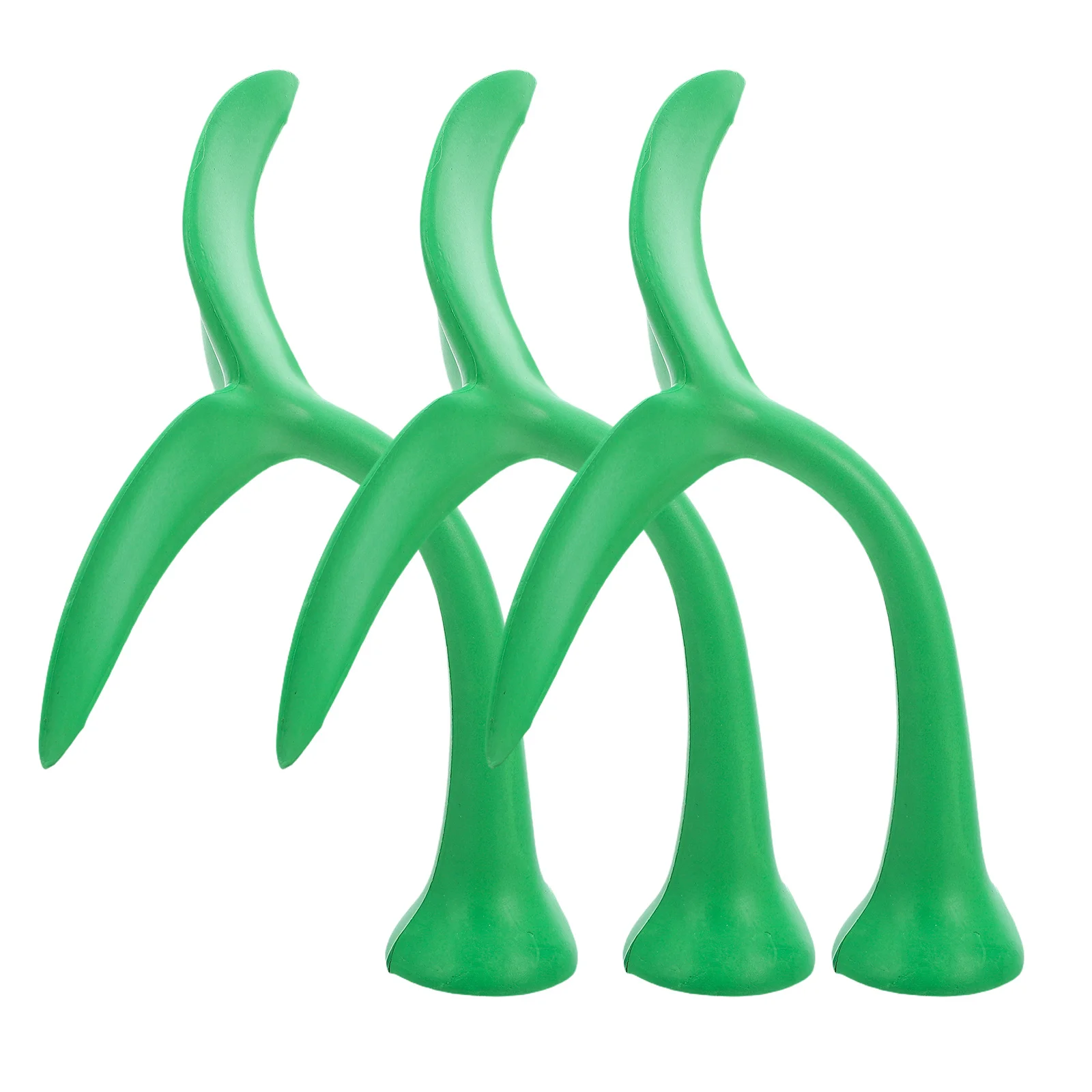 

3pcs Car Roof Decoration 3D Bean Sprout Stickers Cute Car Decals For Exterior Bumper Hood Automotive Accessories