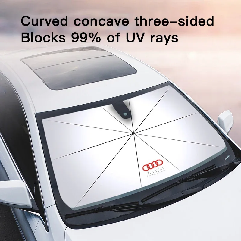 

Car Windshield Sun Shade Blocks, UV Ray Reflector Umbrella, For AUDI A1, A3, 8p, A4, B4 A5, A6, A7, A8, Q2, Q3, Q5, Q7, Q8, TT