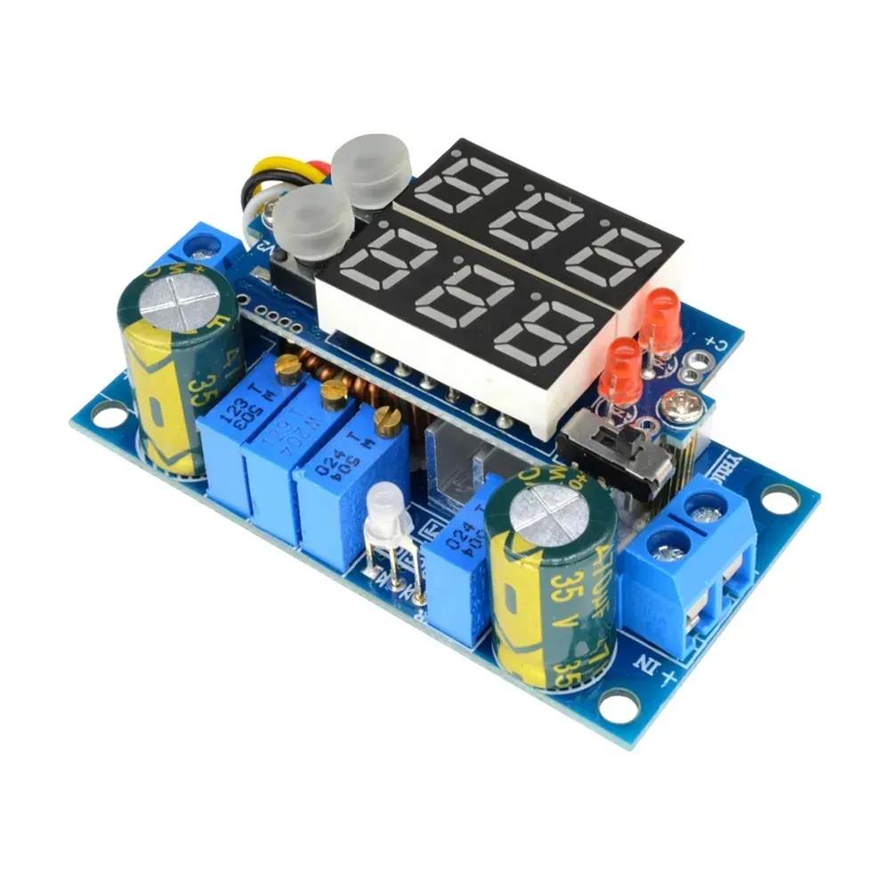 MPPT Solar Controller 5A DC-DC Digital Display Step-Down Module Constant Voltage and Constant Current Iithium Battery Charging