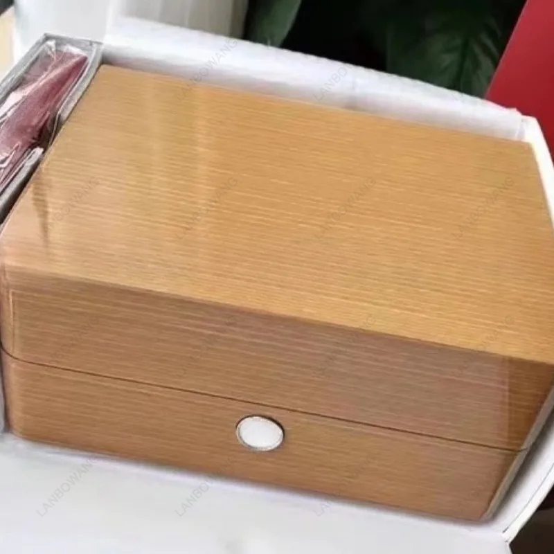 [Customized] Solid Wood High-end Watch Packaging Box, Gift Collection Storage Box, General Watch Box Bronzing Process