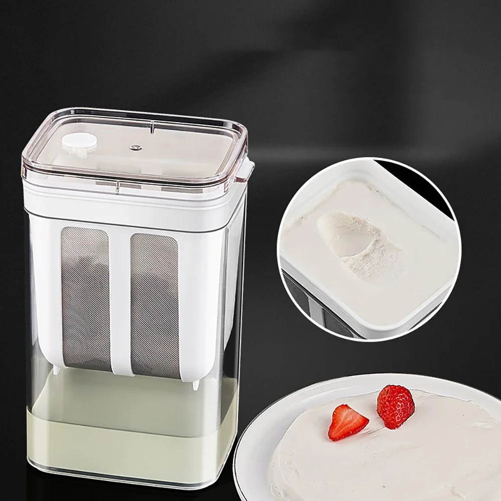 Yogurt Filter Homemade Greek Machine Filter Screen Cold Extraction Whey Separation Tools Cheese Moisture Seperator Strainers New