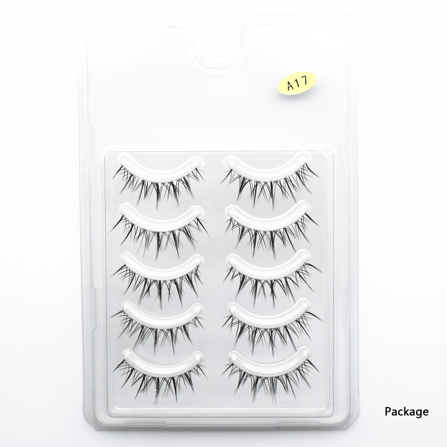 5 Pairs Manga Eyelashes Soft Natural Cosplay Eyelashes Fluffy False Eyelashes Makeup Lashes Wispy Fake Eyelashes Maquiagem Lash