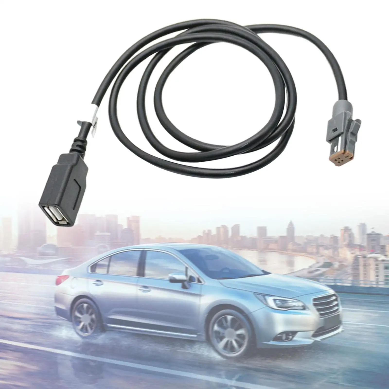 Car Audio USB Cable USB 2.0 Connector for Suzuki 2015 Onwards