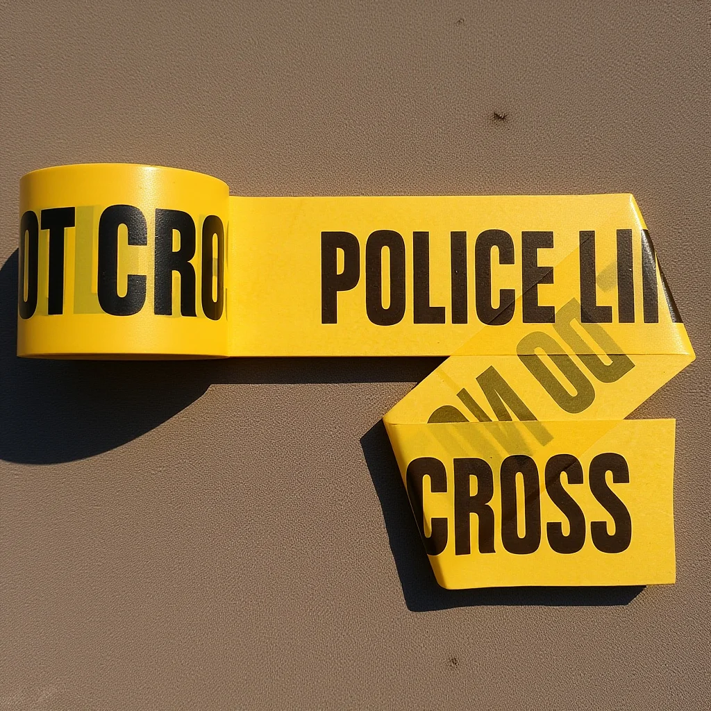 Pvc Waterproof Barricade Tape For Construction Safety Warning Party Construction Tape Decor Halloween Crime Scene