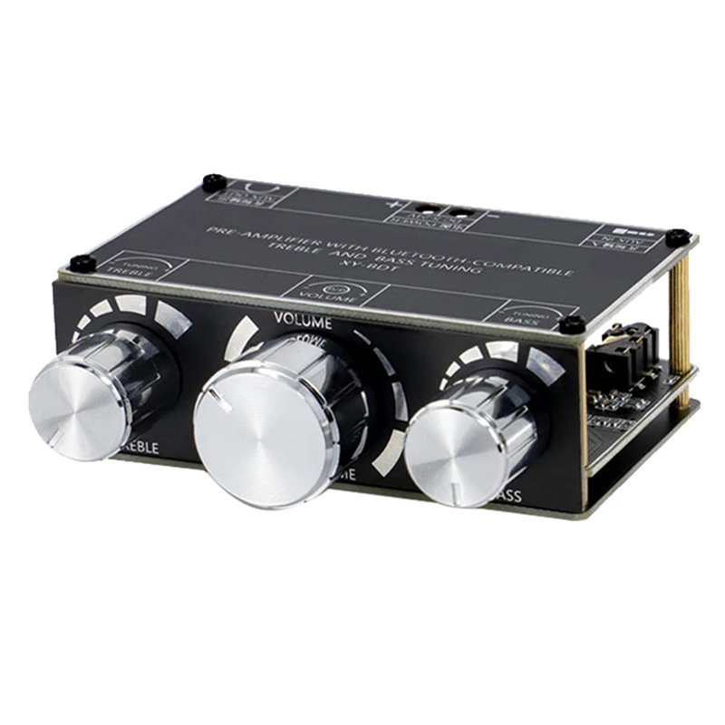 أفضل العروض XY-BDT بلوتوث 5.1 فك مجلس اثنين من قناة ستيريو عالية منخفضة لهجة الجبهة المرحلة وحدة AUX مكبر كهربائي المتكلم Aud