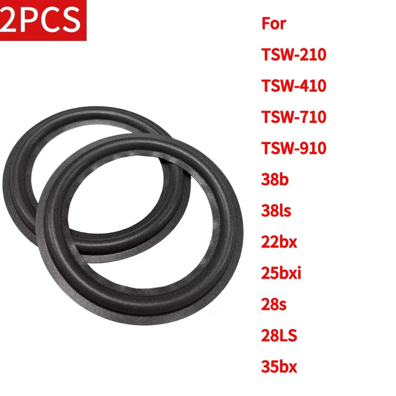 Speaker Repair Parts Foam Edge Folding Ring Subwoofer For AR TSW-210 TSW-410 TSW-710 TSW-910 38b 38ls 22bx 25bxi 28s 28LS 35bx