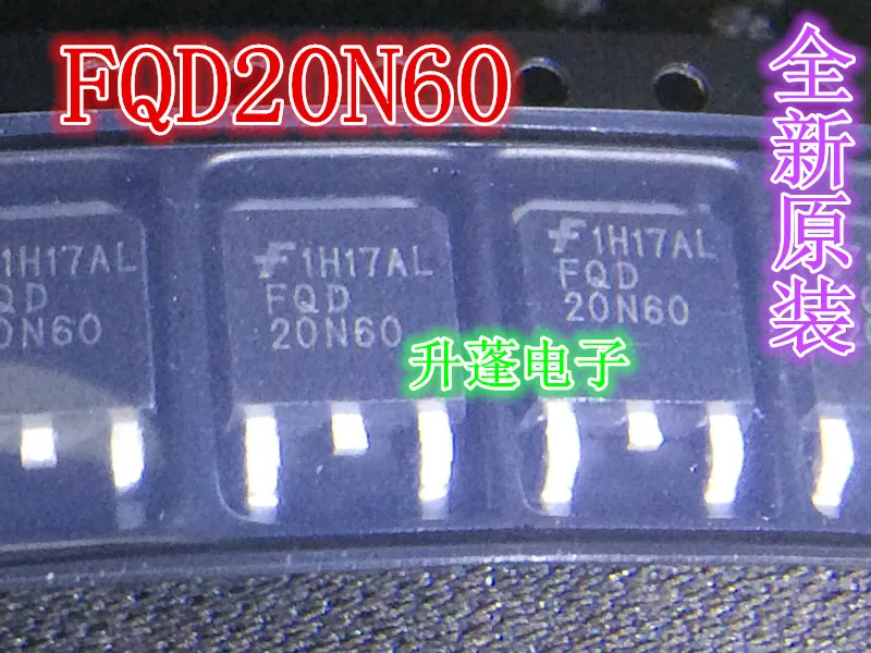 

10 шт. 20N65 = FCD20N60 FQD20N60 TO252