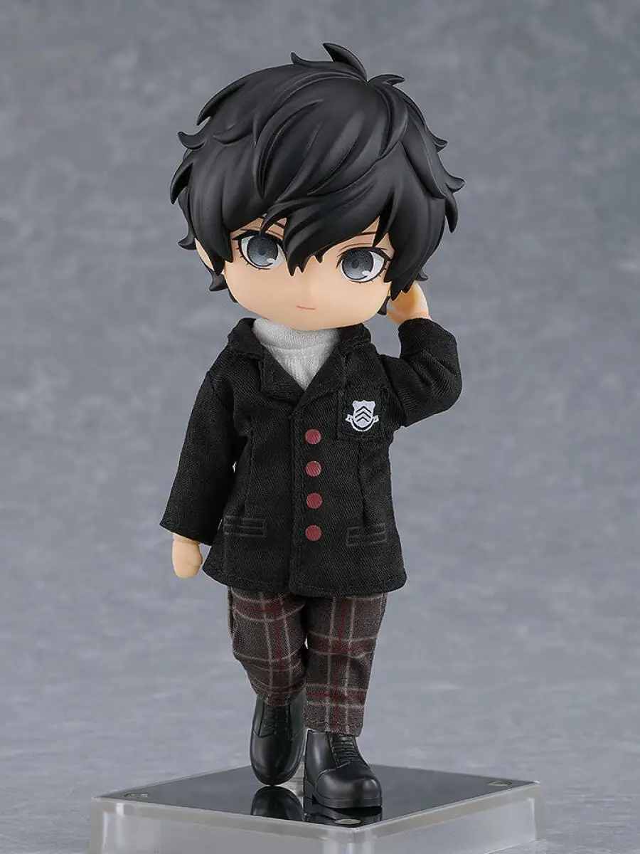 Hot Sale In Stock Good Smile Nendoroid Doll Persona 5 The Royal Uniform Ver Protagonist Ren Amamiya Figure Anime Action Model