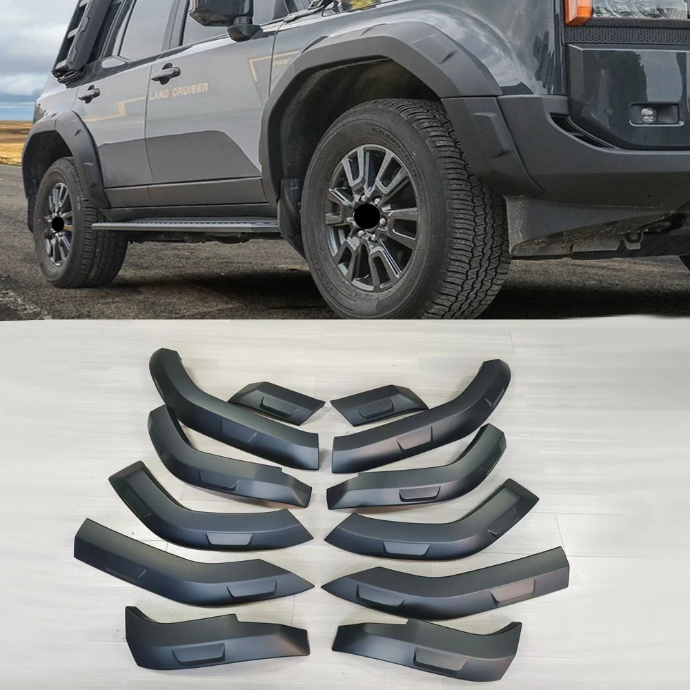 High Quality Auto Parts V2 Prado Wheel Arches Car Exterior Accessories for Toyota Prado Land Cruiser LC250 2024 2025 Fender Flar