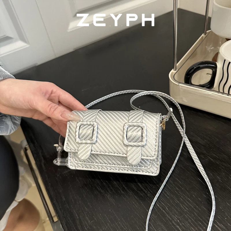 

Zeyph 2025 Summer New Trend Small PU Leather Handbags and Purses Women's Underarm Bag Square Shoulder Crossbody Bags