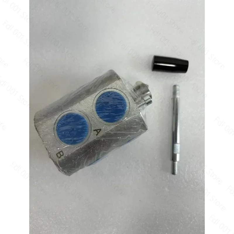 1pcs Manual Rotary Valve DF6VIEG3/8 Hydraulic Switching Valve DF6VIEG1/2 Two-position Six-way Directional Grader