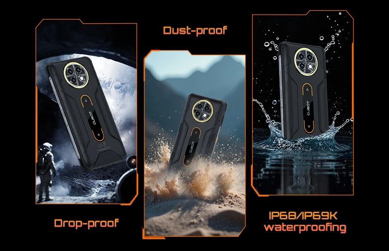 Rugged Smartphone Android 16, Cubot KingKong ACE 5, 20GB RAM(8+12GB), 256GB ROM, 10200mAh Battery, 6.745" 120Hz Screen, 48MP,NFC