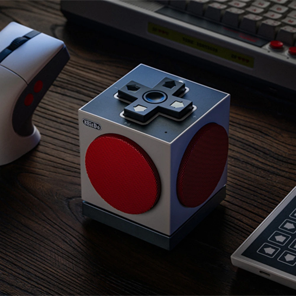 8BitDo Loudspeaker Retro Cube 2 Bluetooth Speaker for 8BitDo N Edition Keyboard and Mouse with Charging Dock True Stereo Sound - view 6