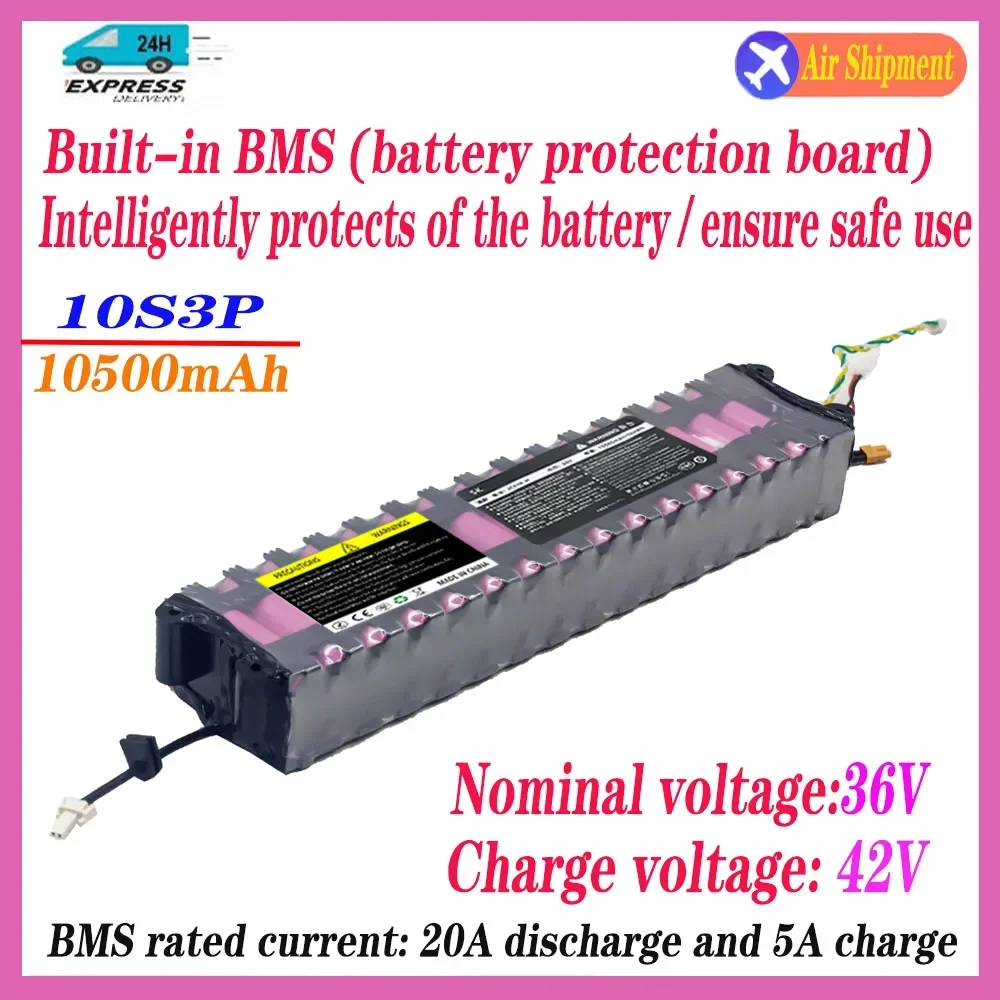 10 s3p 36v 4.5ah m356 Elektro roller Akku m365 Akku 7,8 Akku mit wasserdichter Bluetooth-Kommunikation